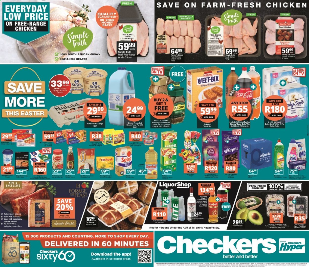 Checkers specials - 30/03/2021 - 05/04/2021. Page 1