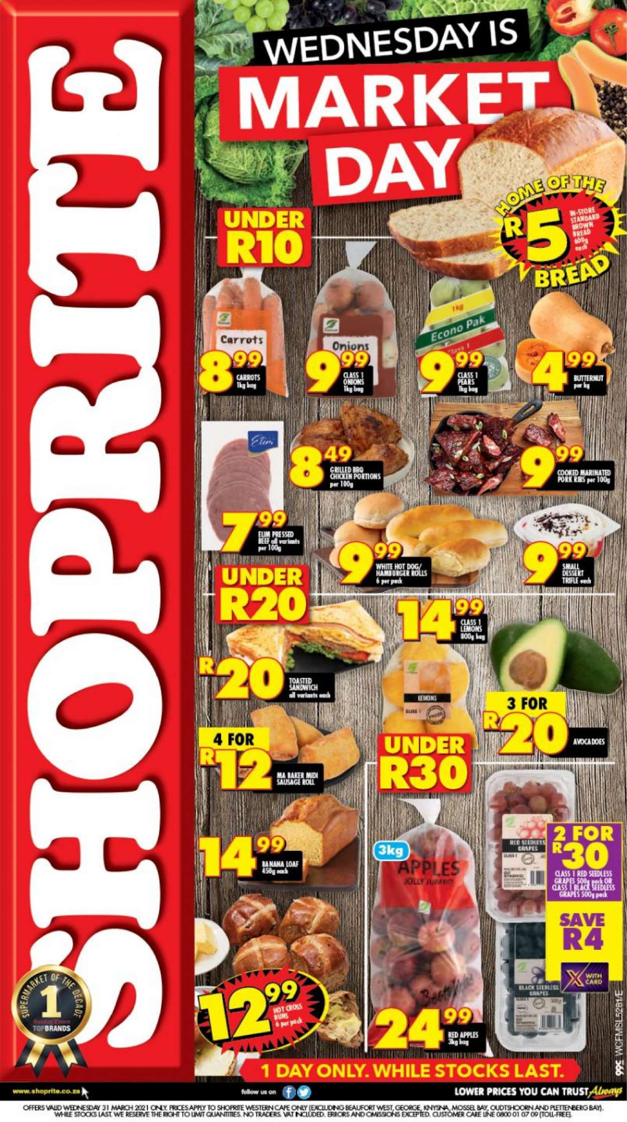 Shoprite specials - 31/03/2021 - 31/03/2021. Page 1
