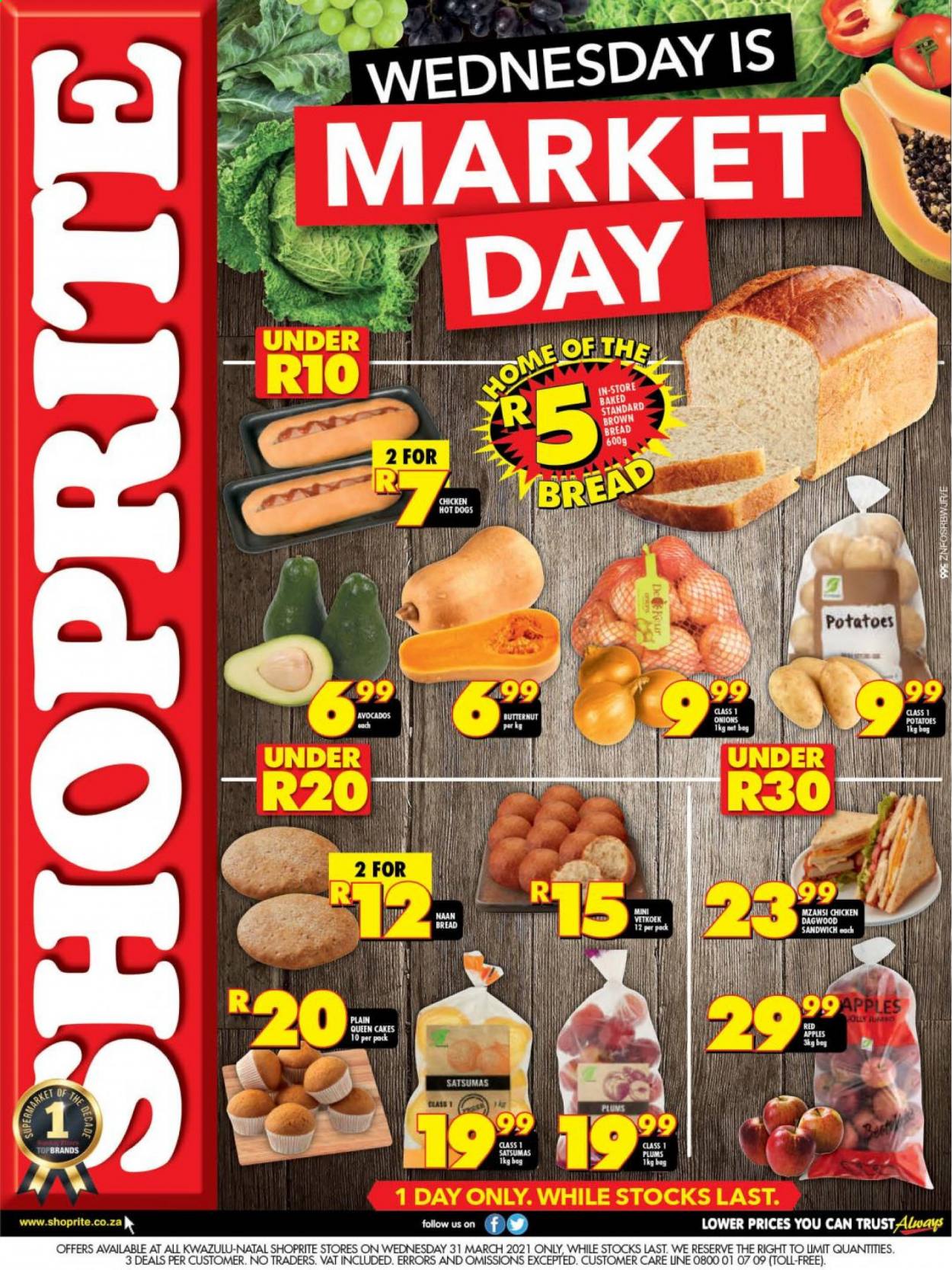 Shoprite specials - 31/03/2021 - 31/03/2021. Page 1