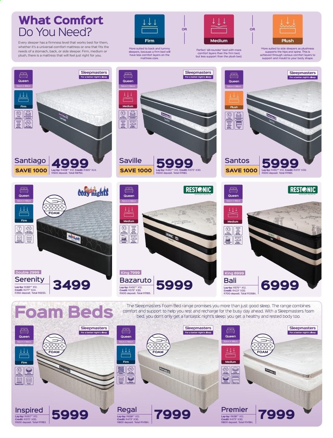 Sleepmasters specials - 01/04/2021 - 02/05/2021. Page 3