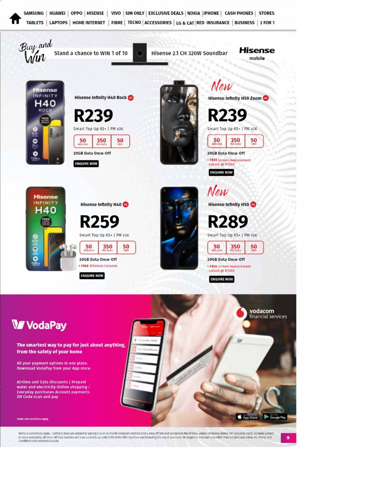 Vodacom specials - 01/04/2021 - 06/05/2021. Page 9