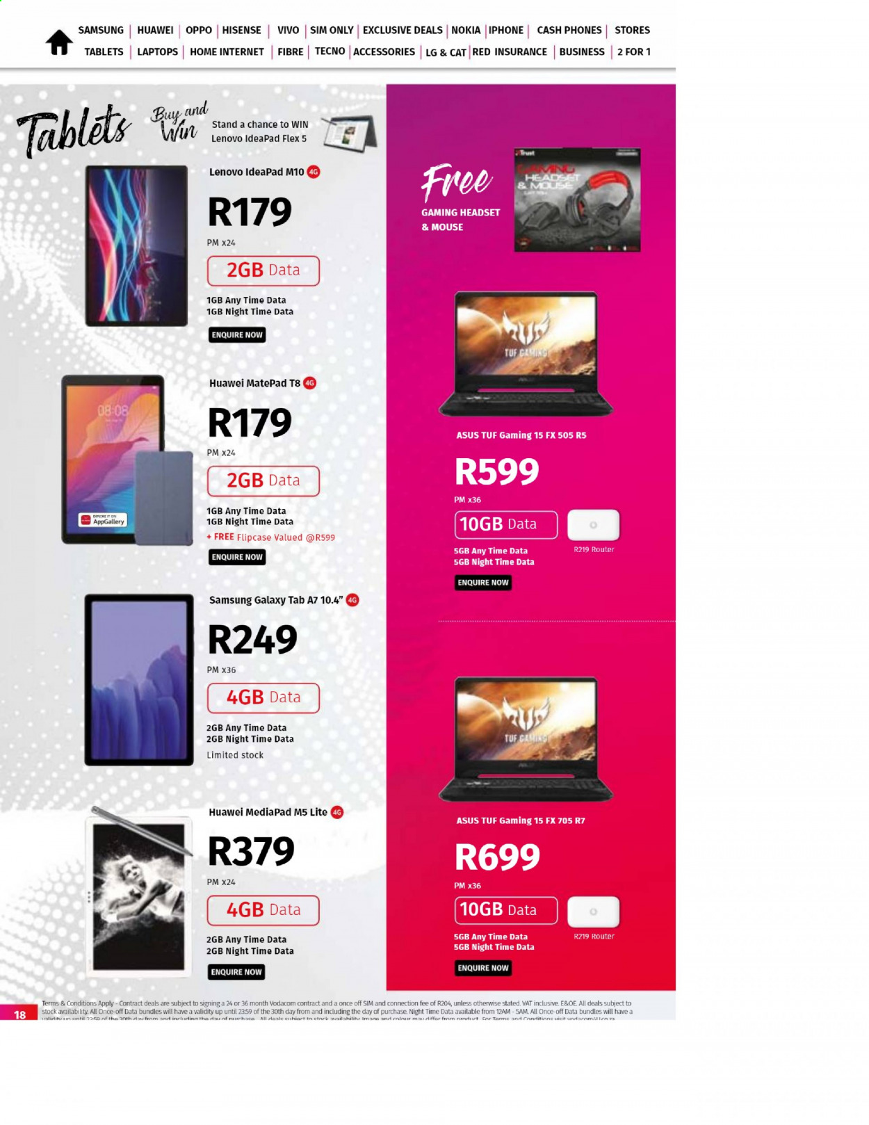 Vodacom specials - 01/04/2021 - 06/05/2021. Page 18