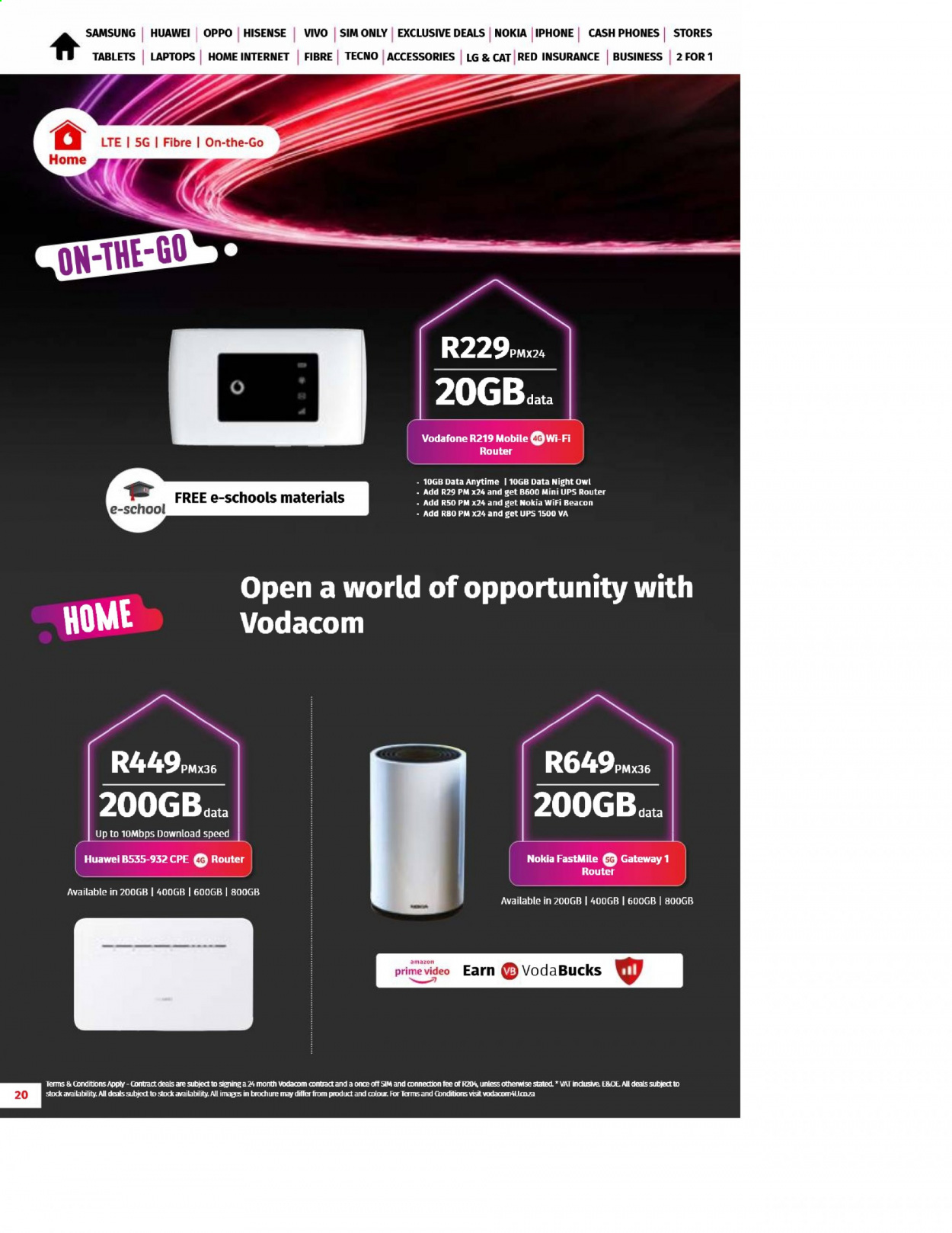 Vodacom specials - 01/04/2021 - 06/05/2021. Page 20