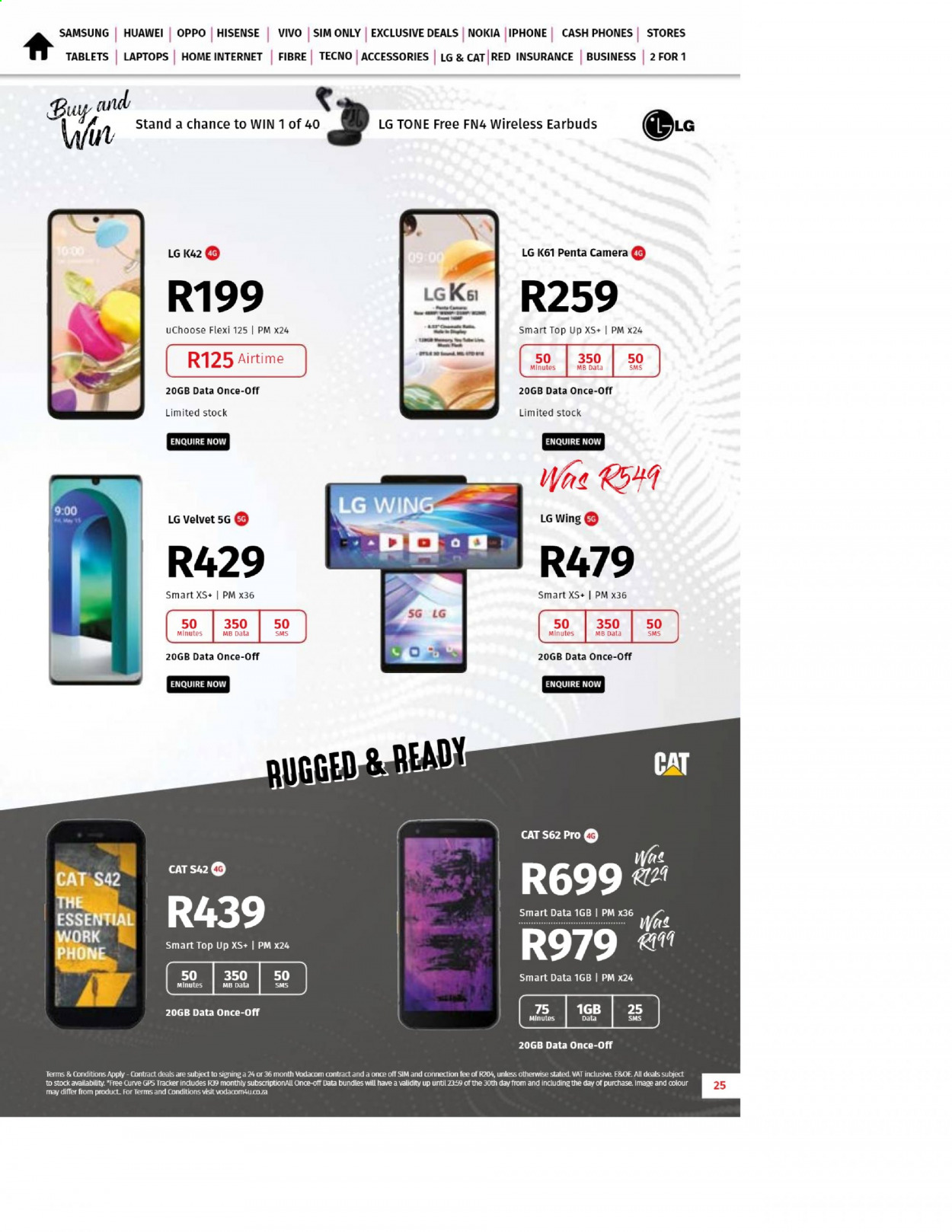 Vodacom specials - 01/04/2021 - 06/05/2021. Page 25