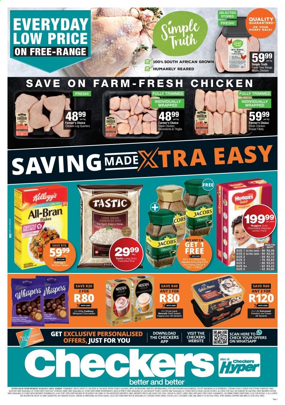 Checkers specials - 05/04/2021 - 11/04/2021. Page 1