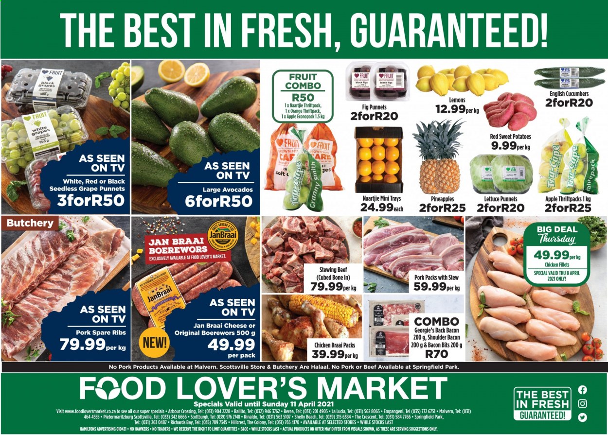 Food Lover's Market specials - 05/04/2021 - 11/04/2021. Page 1
