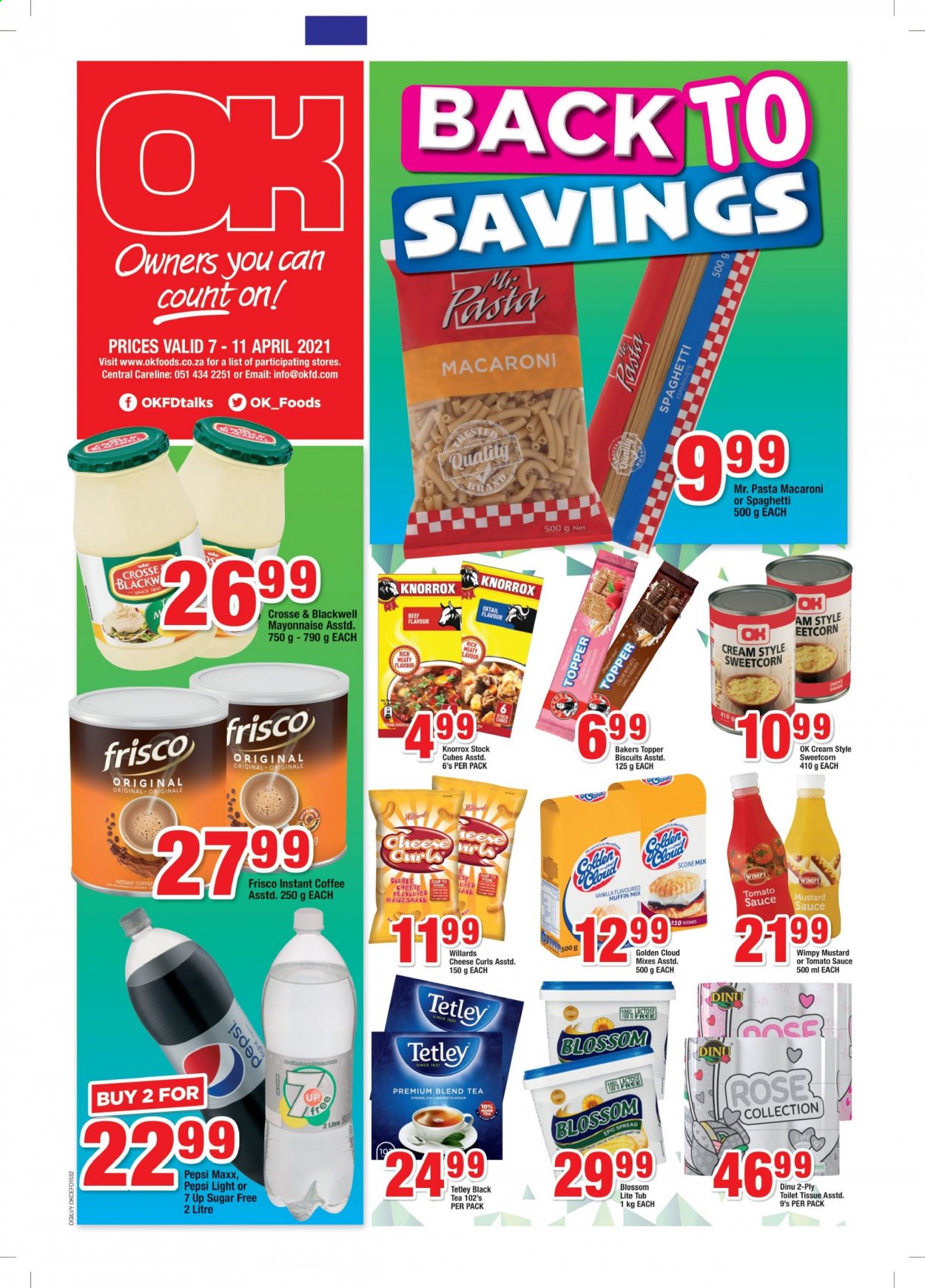 OK Foods specials - 07/04/2021 - 11/04/2021. Page 1