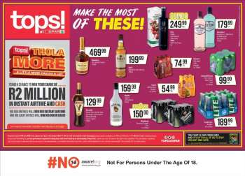 TOPS at SPAR catalogue  - 04.08.2021 - 04.10.2021.