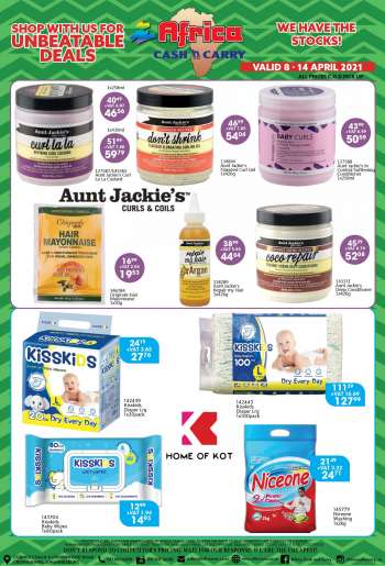 Africa Cash & Carry catalogue  - 04.08.2021 - 04.14.2021.