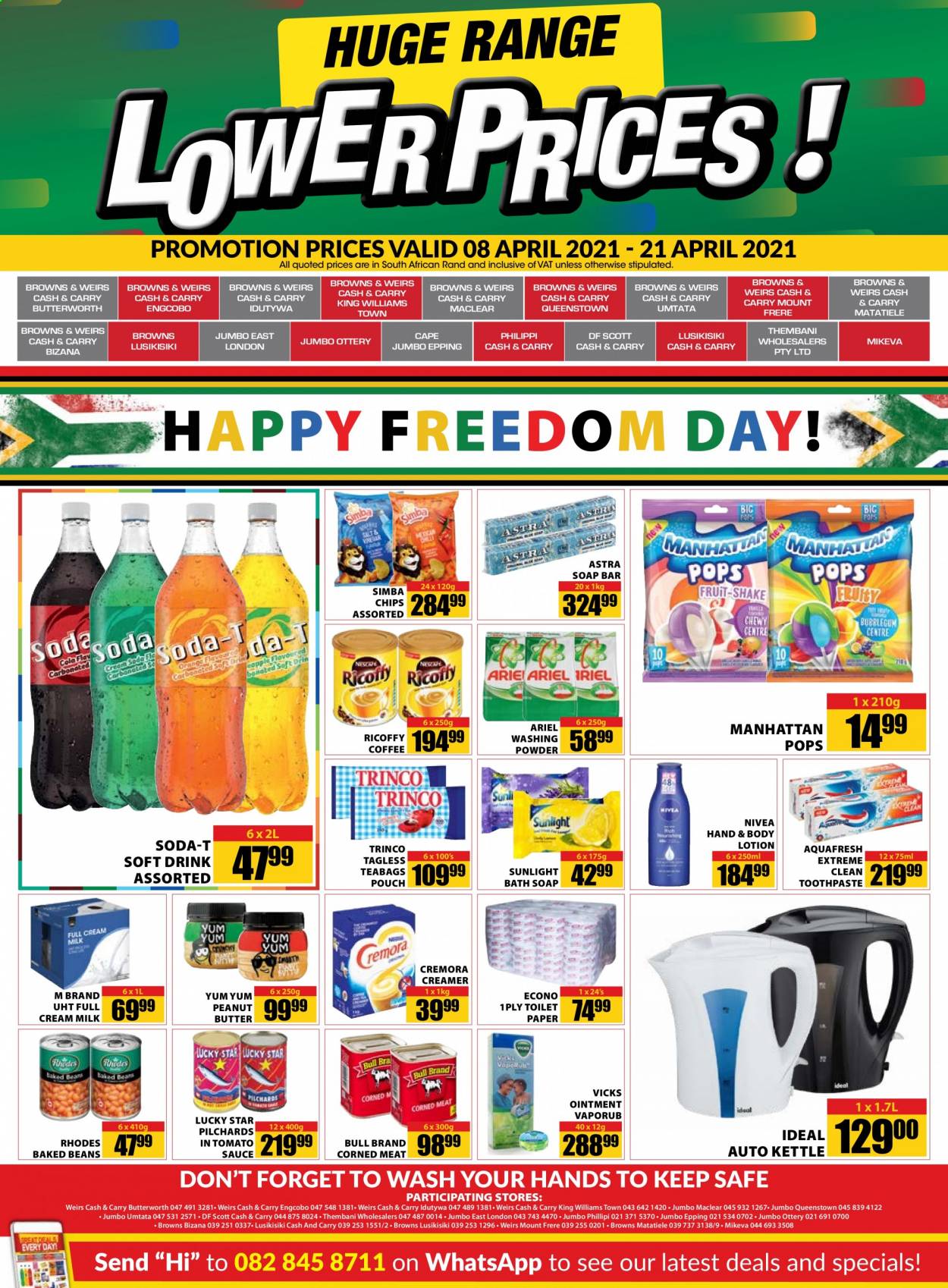 Jumbo Cash & Carry specials - 08/04/2021 - 21/04/2021. Page 1