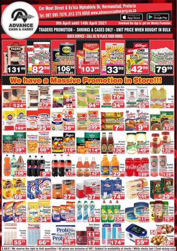 Advance Cash & Carry catalogue  - 04.08.2021 - 04.14.2021.