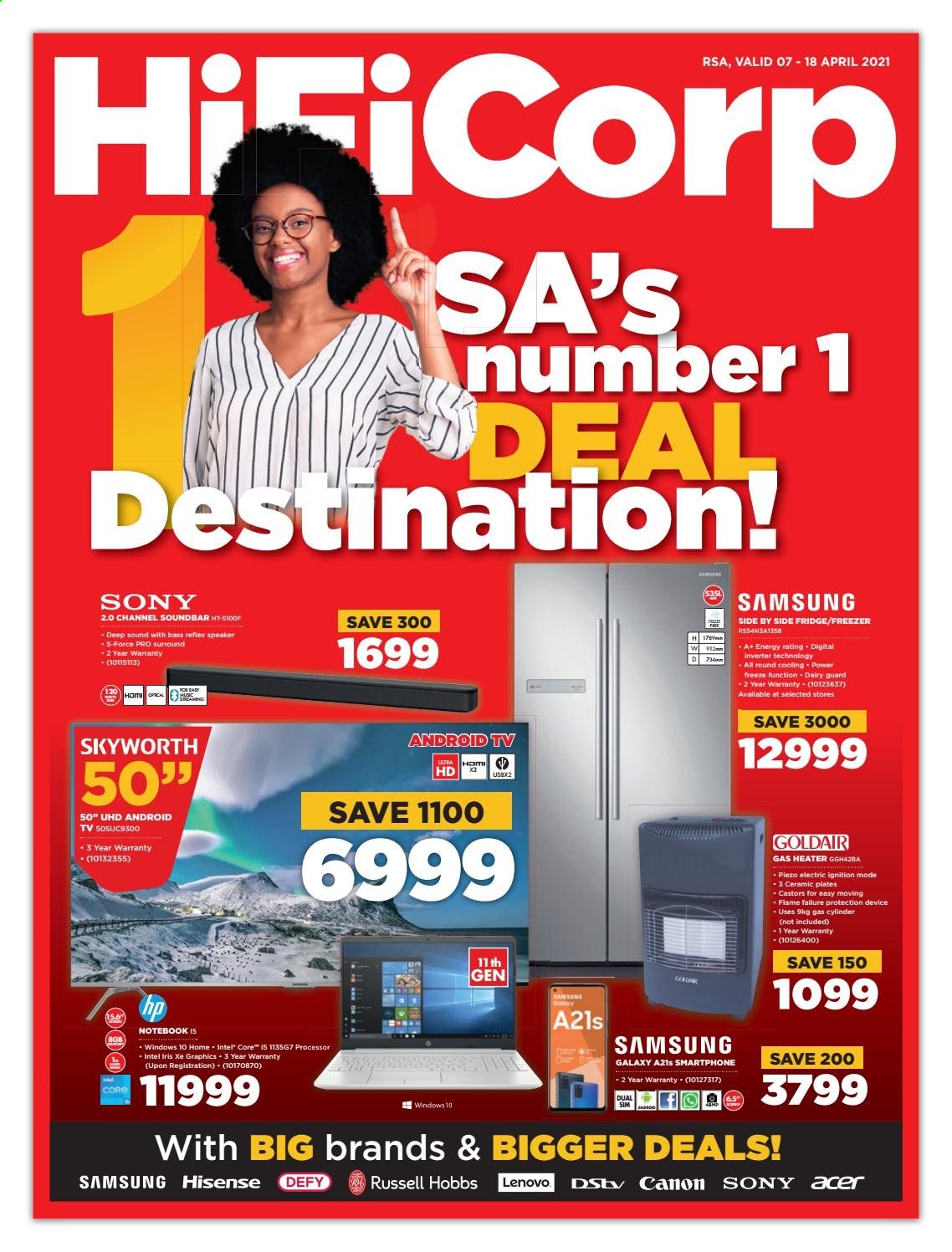 HiFi Corp specials - 07/04/2021 - 18/04/2021. Page 1