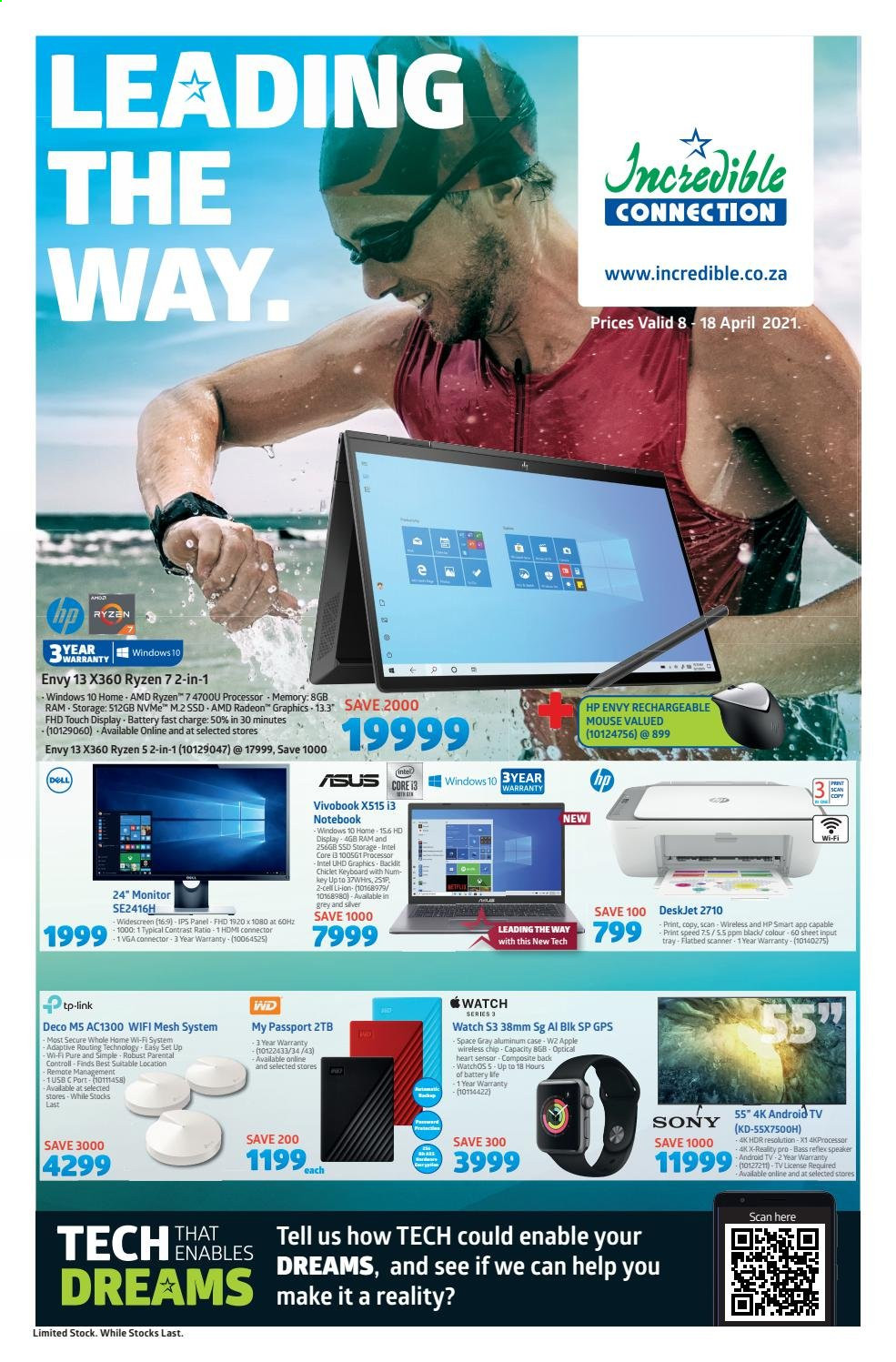Incredible Connection specials - 08/04/2021 - 18/04/2021. Page 1