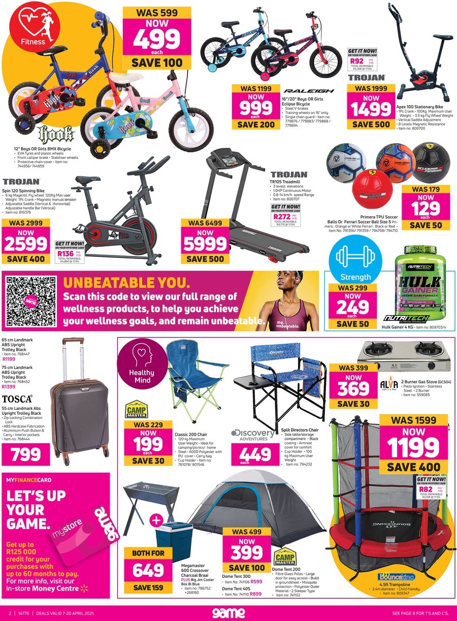 Game specials - 07/04/2021 - 20/04/2021. Page 2