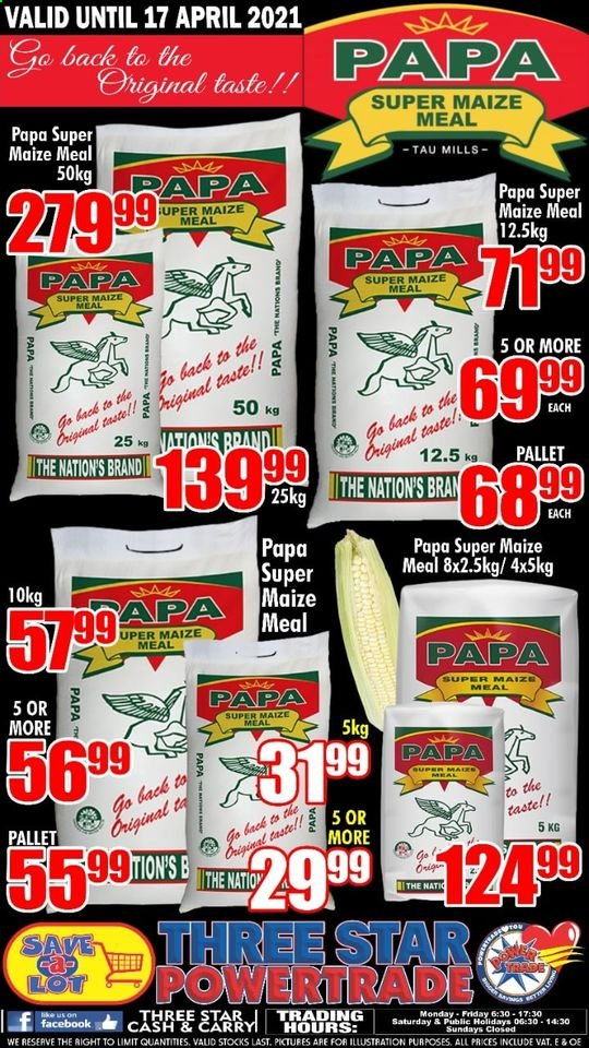 Three Star Cash and Carry specials - 09/04/2021 - 17/04/2021. Page 1