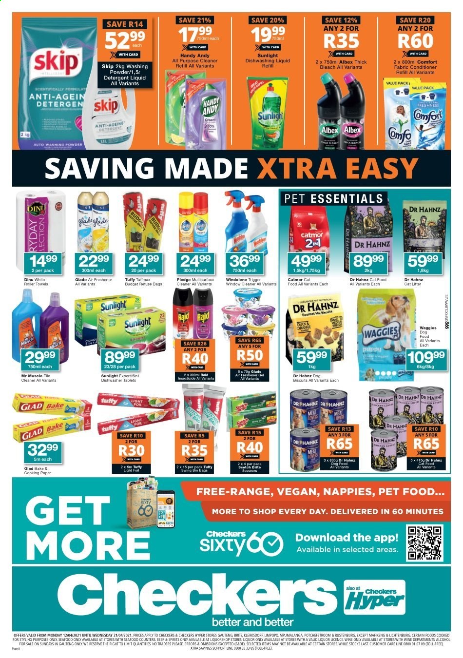 Checkers specials - 12/04/2021 - 21/04/2021. Page 8