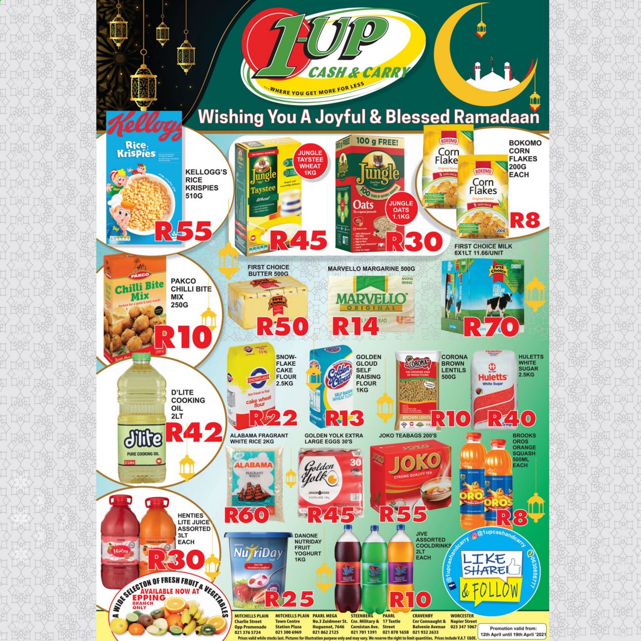 1UP Cash & Carry specials - 13/04/2021 - 19/04/2021. Page 1