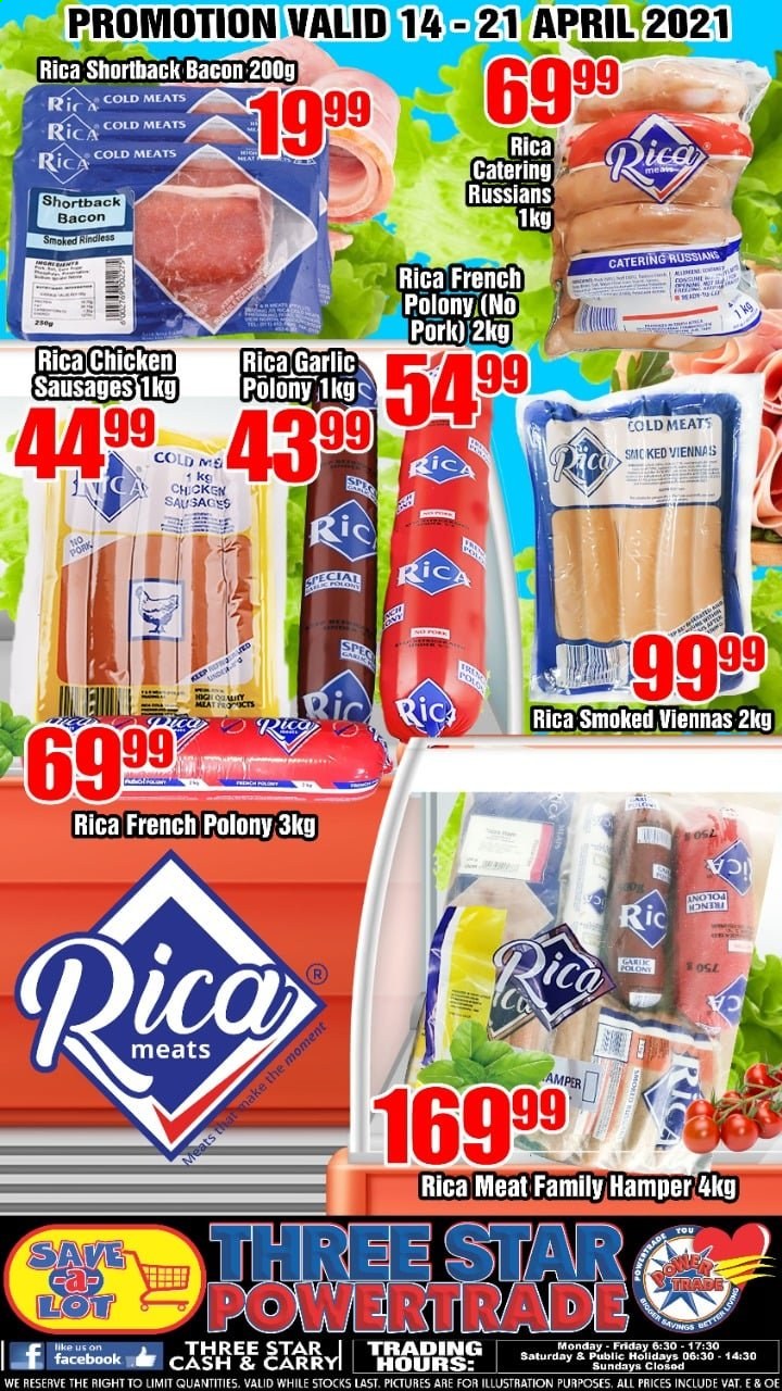 Three Star Cash and Carry specials - 14/04/2021 - 21/04/2021. Page 1