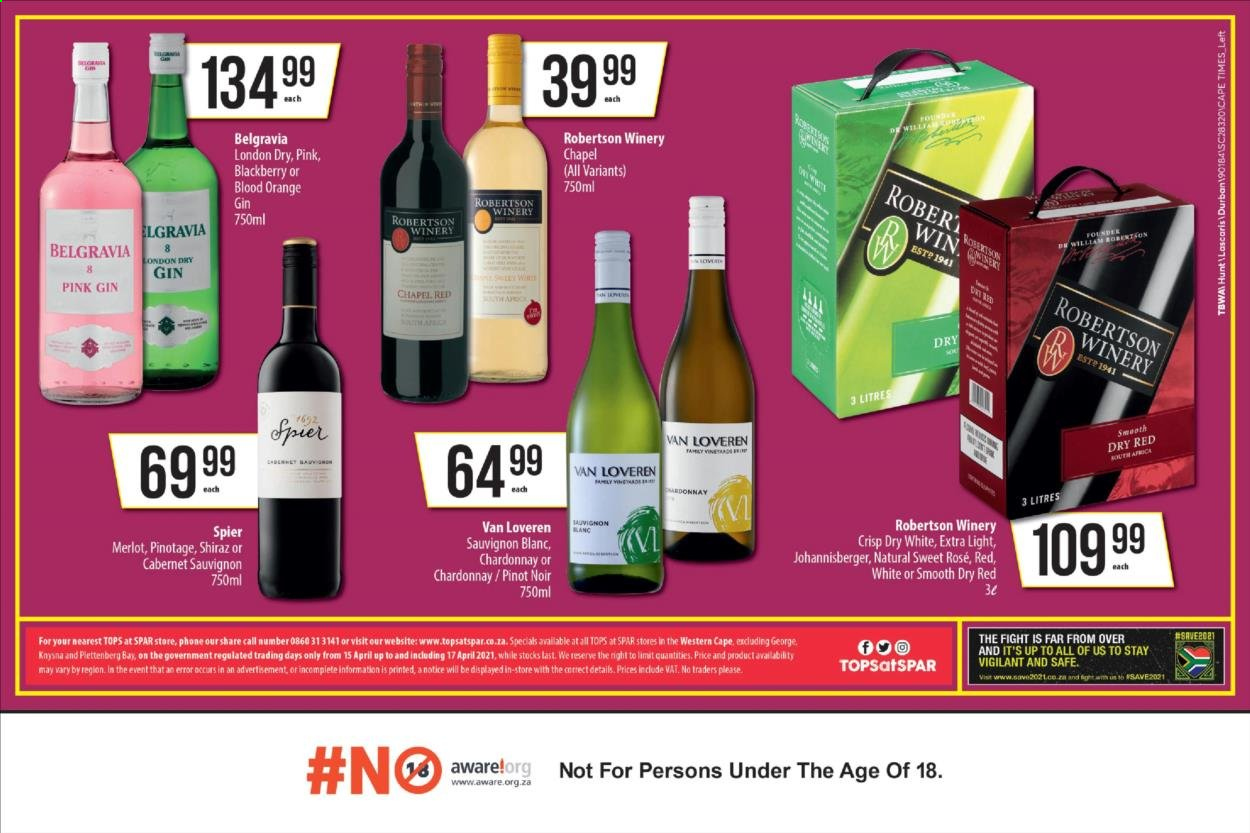 TOPS at SPAR specials - 15/04/2021 - 17/04/2021. Page 2