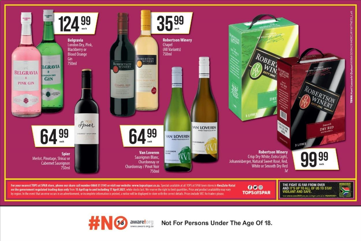 TOPS at SPAR specials - 15/04/2021 - 17/04/2021. Page 2