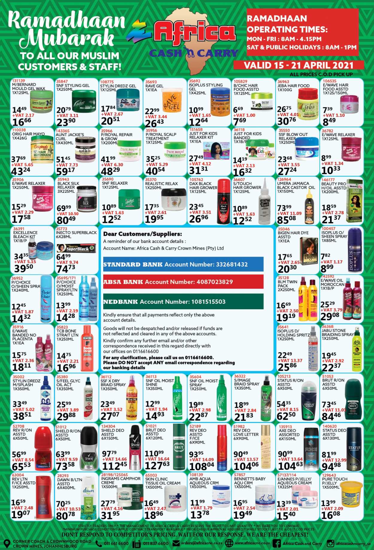 Africa Cash & Carry specials - 15/04/2021 - 21/04/2021. Page 4