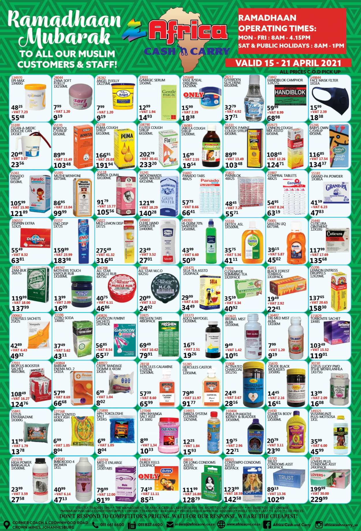 Africa Cash & Carry specials - 15/04/2021 - 21/04/2021. Page 5