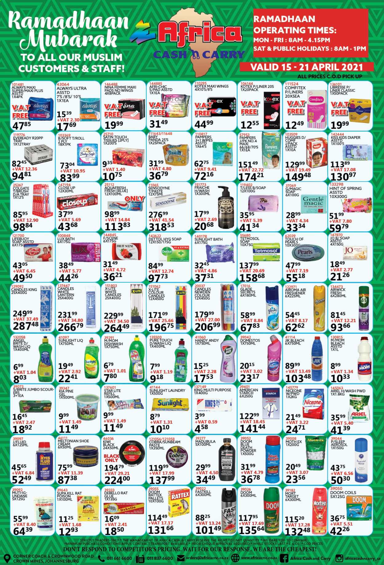 Africa Cash & Carry specials - 15/04/2021 - 21/04/2021. Page 6