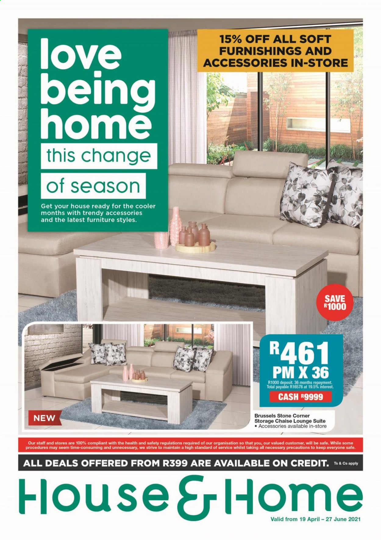 House & Home specials - 19/04/2021 - 27/06/2021. Page 1