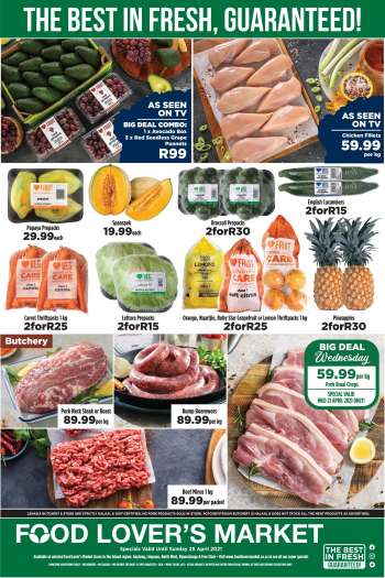 Food Lover's Market catalogue  - 04.19.2021 - 04.25.2021.