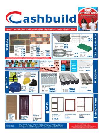 Cashbuild catalogue  - 04.19.2021 - 05.23.2021.