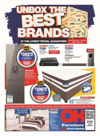 OK Furniture catalogue  - 04.19.2021 - 05.02.2021.