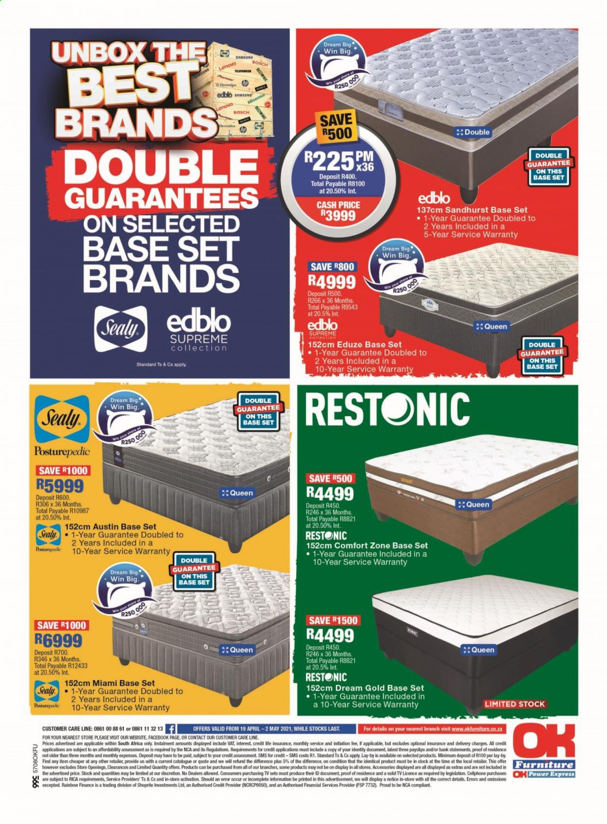 OK Furniture specials - 19/04/2021 - 02/05/2021. Page 12