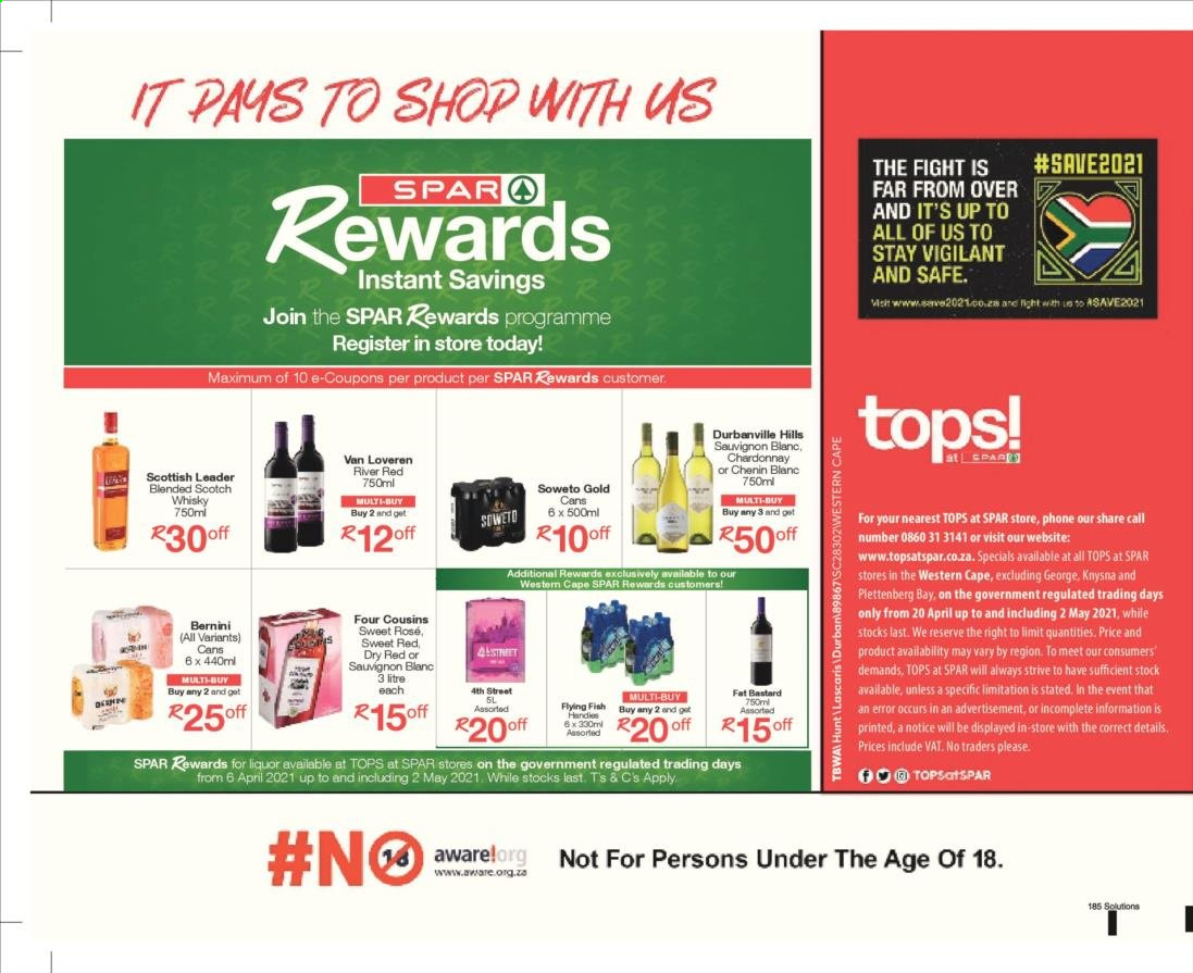 TOPS at SPAR specials - 20/04/2021 - 02/05/2021. Page 8