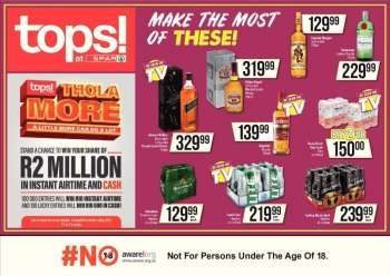 TOPS at SPAR catalogue  - 04.20.2021 - 05.01.2021.
