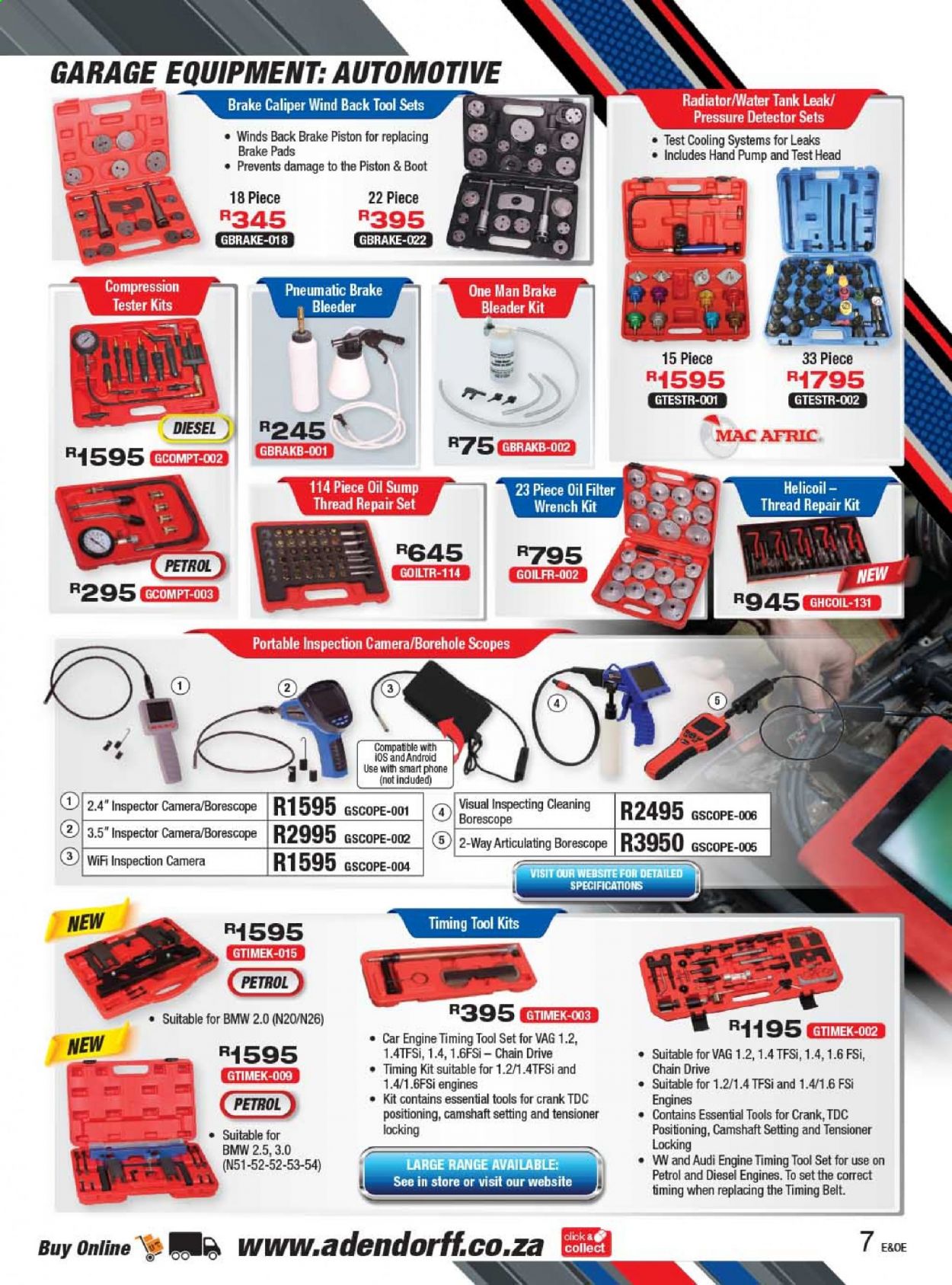 Adendorff Machinery Mart specials. Page 7