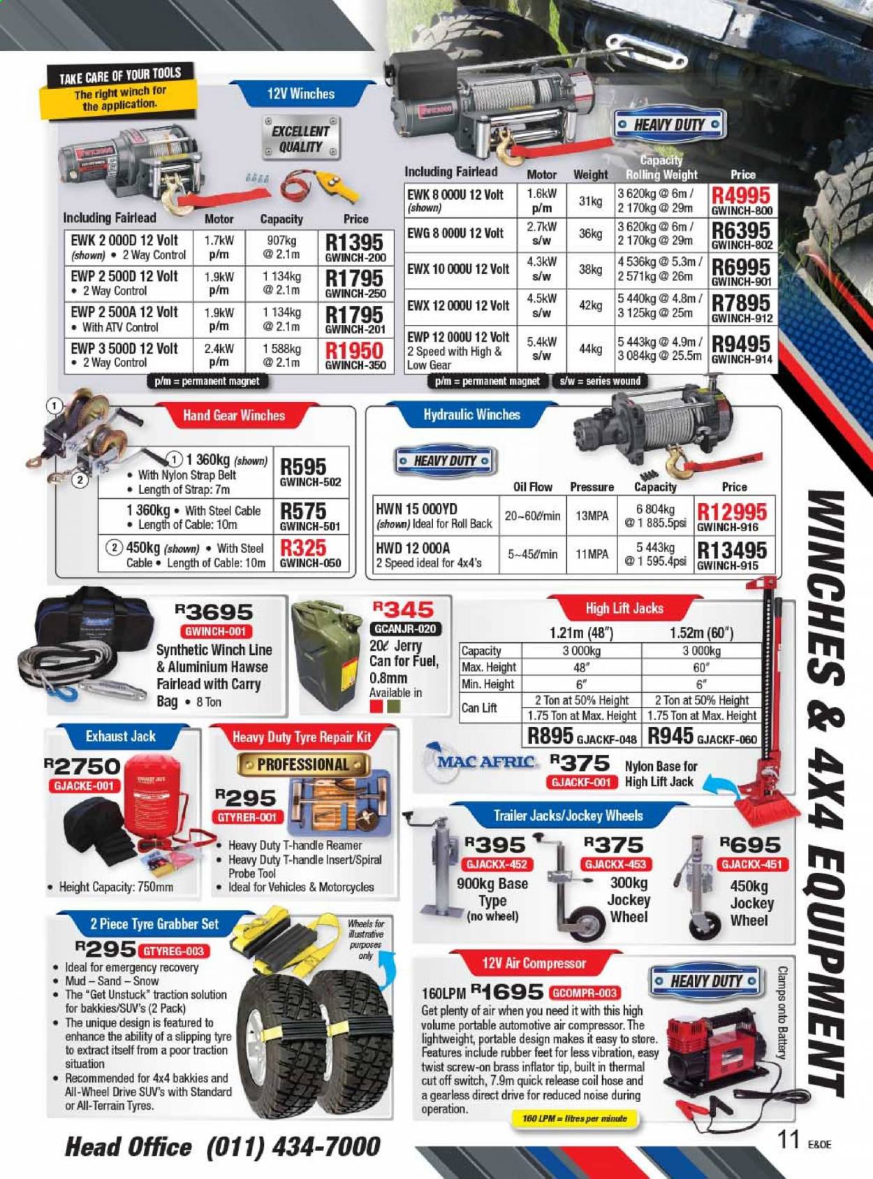 Adendorff Machinery Mart specials. Page 11