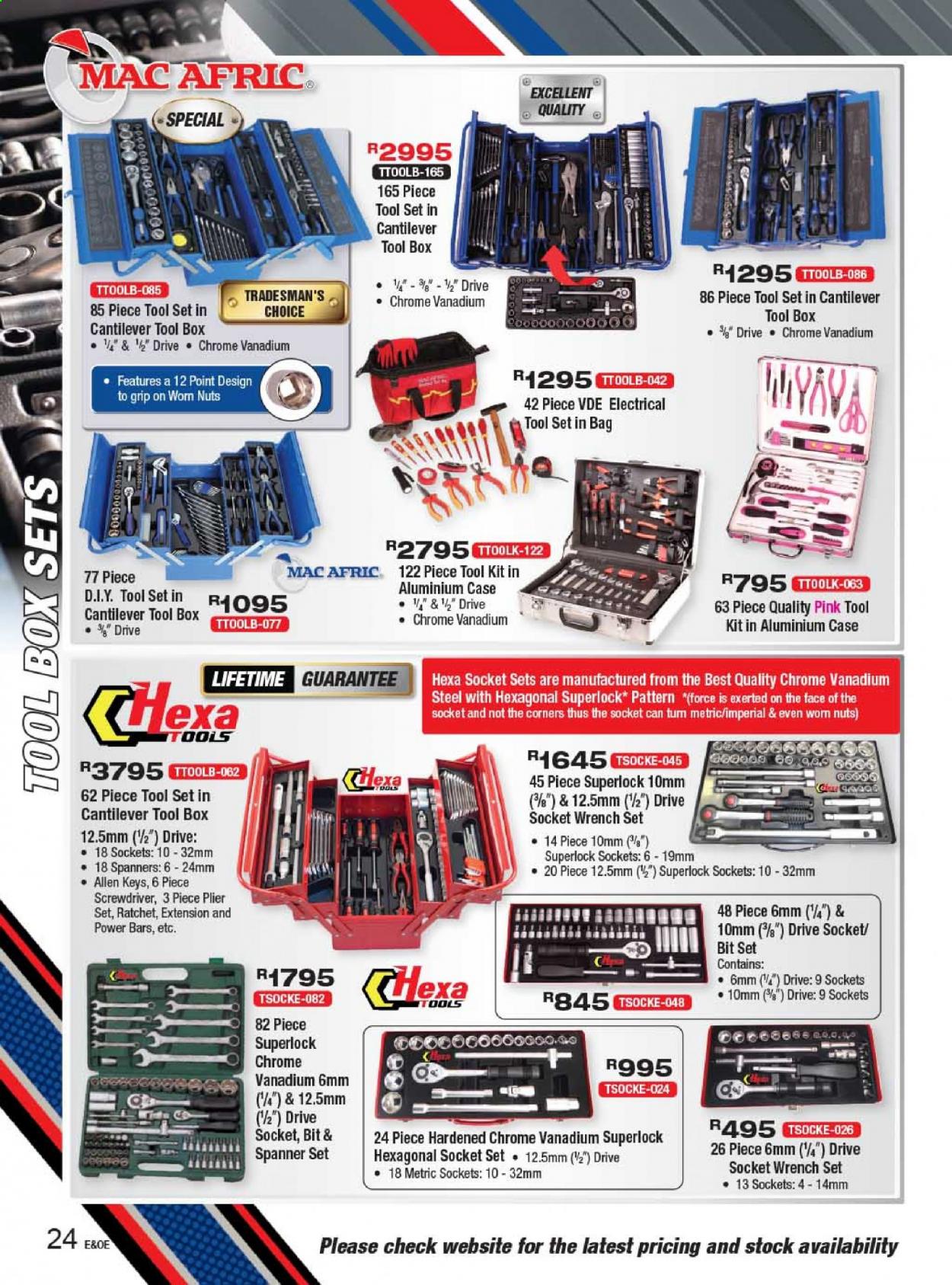 Adendorff Machinery Mart specials. Page 24