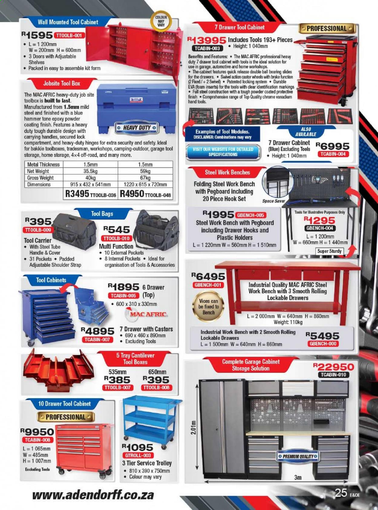 Adendorff Machinery Mart specials. Page 25