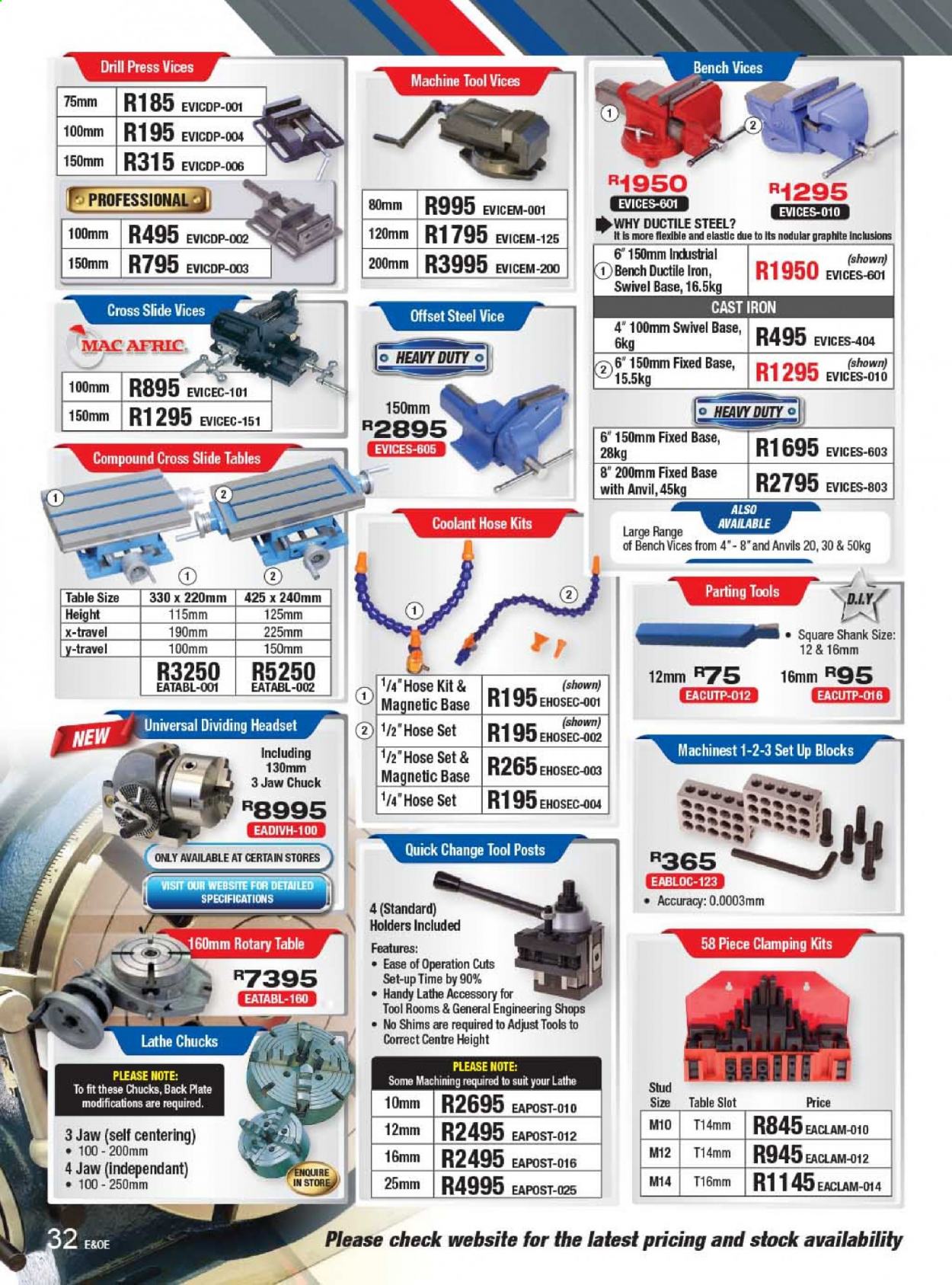 Adendorff Machinery Mart specials. Page 32