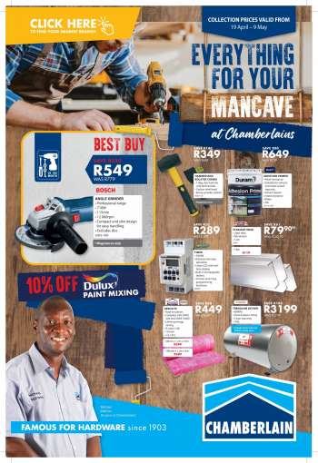 Chamberlain catalogue  - 04.19.2021 - 05.09.2021.
