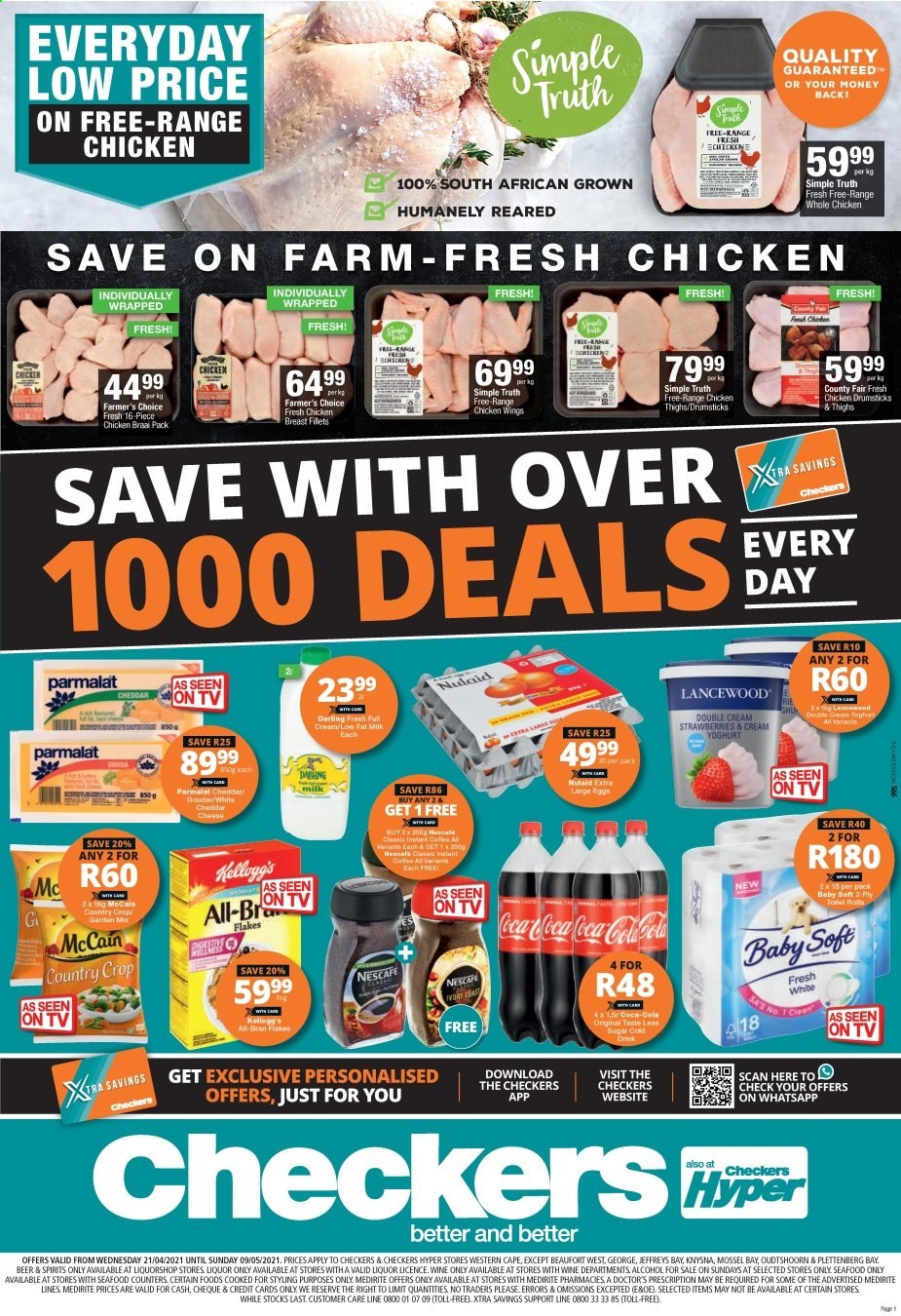 Checkers specials - 21/04/2021 - 09/05/2021. Page 1