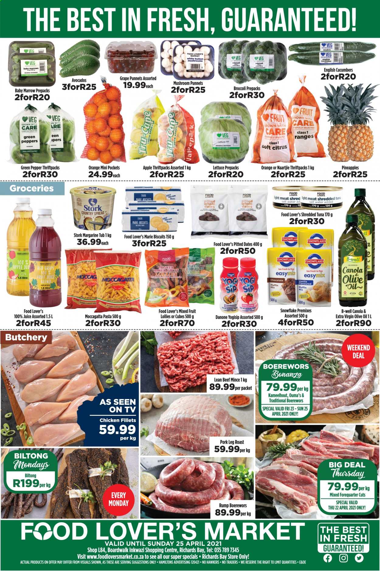 Food Lover's Market specials - 21/04/2021 - 25/04/2021. Page 1