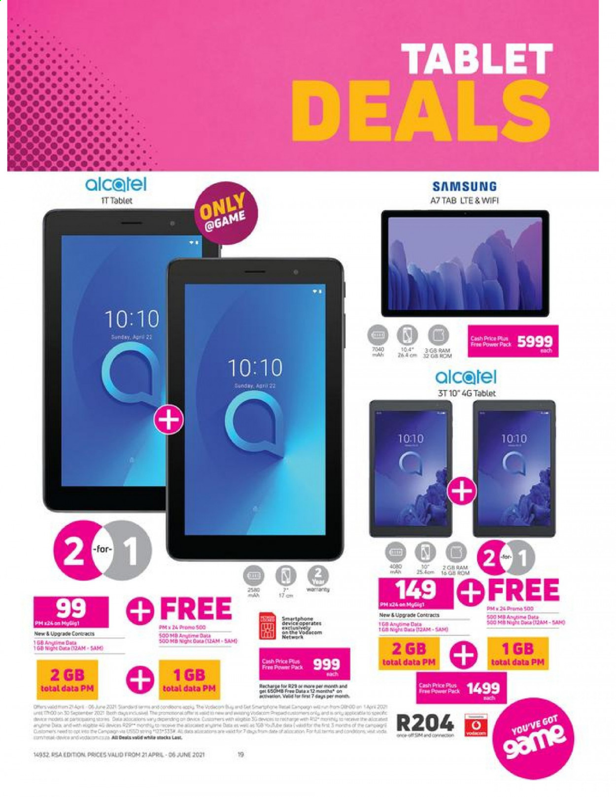 Game specials - 21/04/2021 - 06/06/2021. Page 19