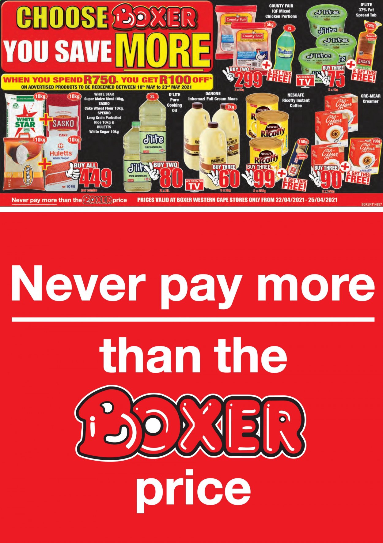 Boxer specials - 22/04/2021 - 25/04/2021. Page 1