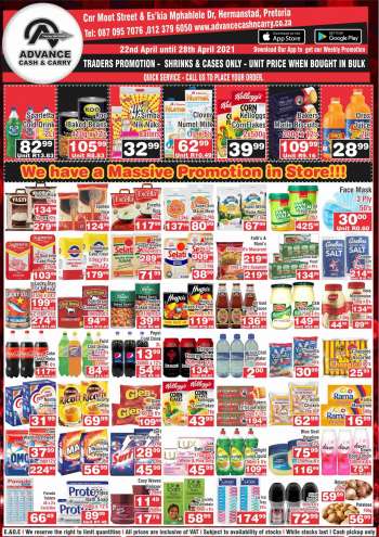 Advance Cash & Carry catalogue  - 04.22.2021 - 04.28.2021.