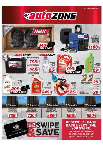 AutoZone catalogue  - 04.20.2021 - 05.04.2021.