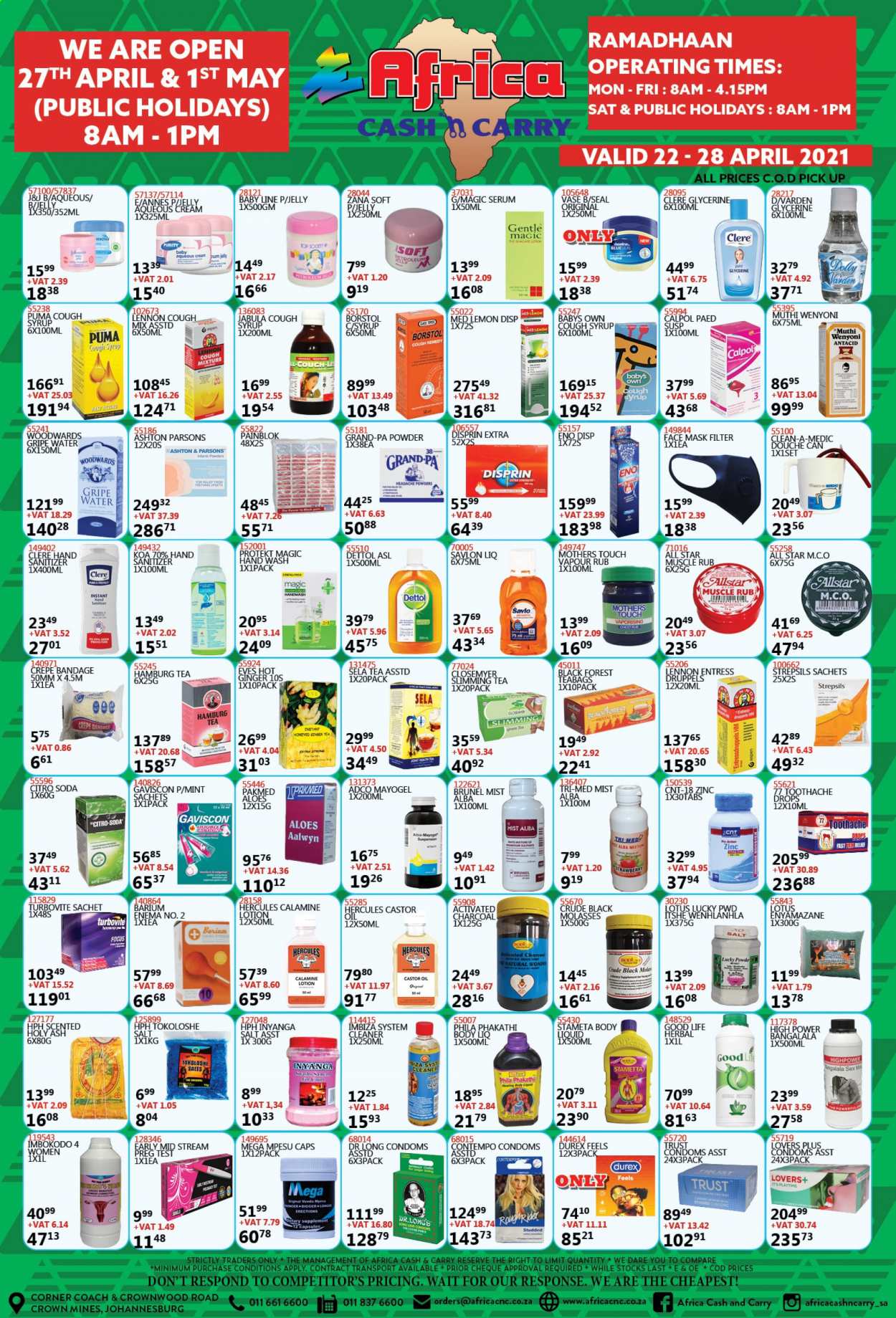 Africa Cash & Carry specials - 22/04/2021 - 28/04/2021. Page 4