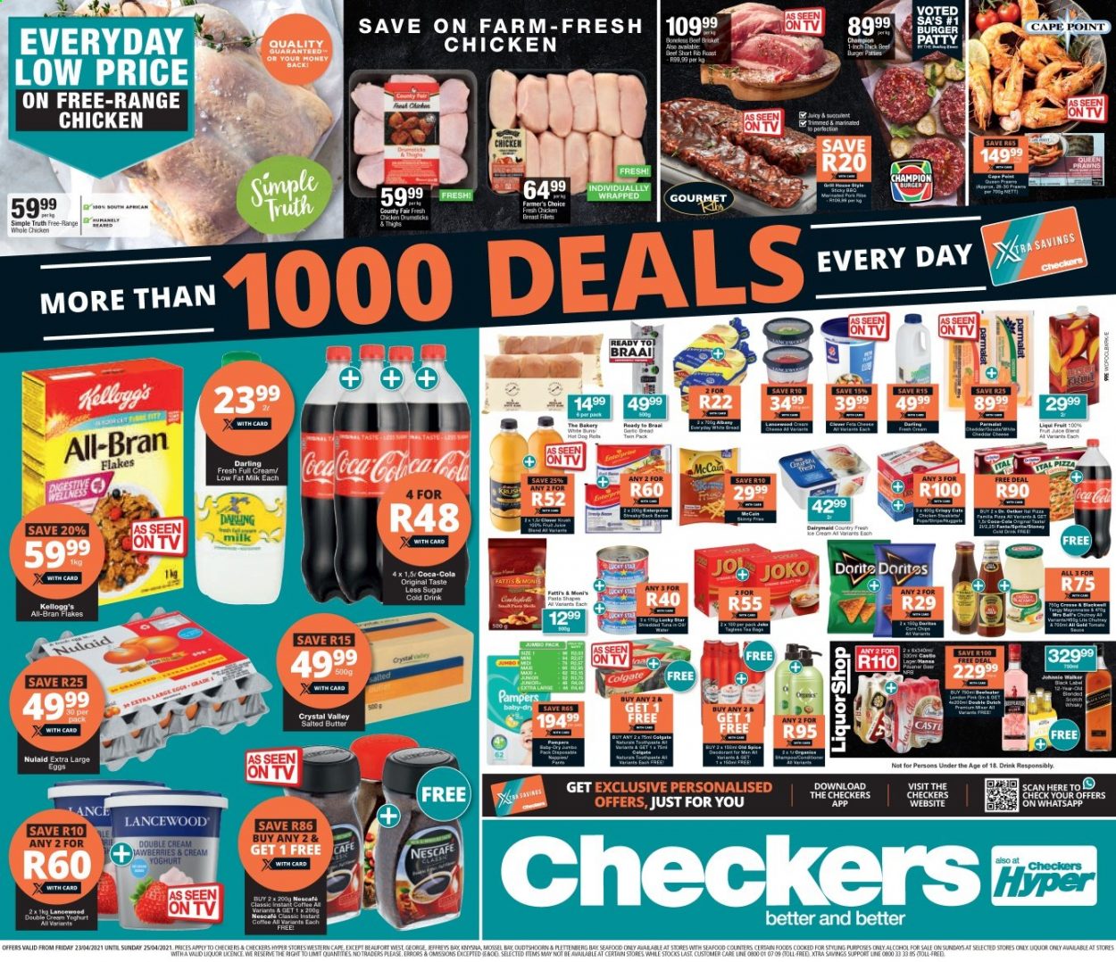 Checkers specials - 23/04/2021 - 25/04/2021. Page 1