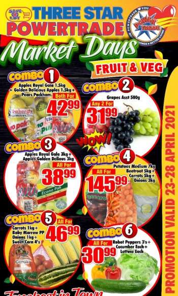 Three Star Cash and Carry catalogue  - 04.23.2021 - 04.28.2021.