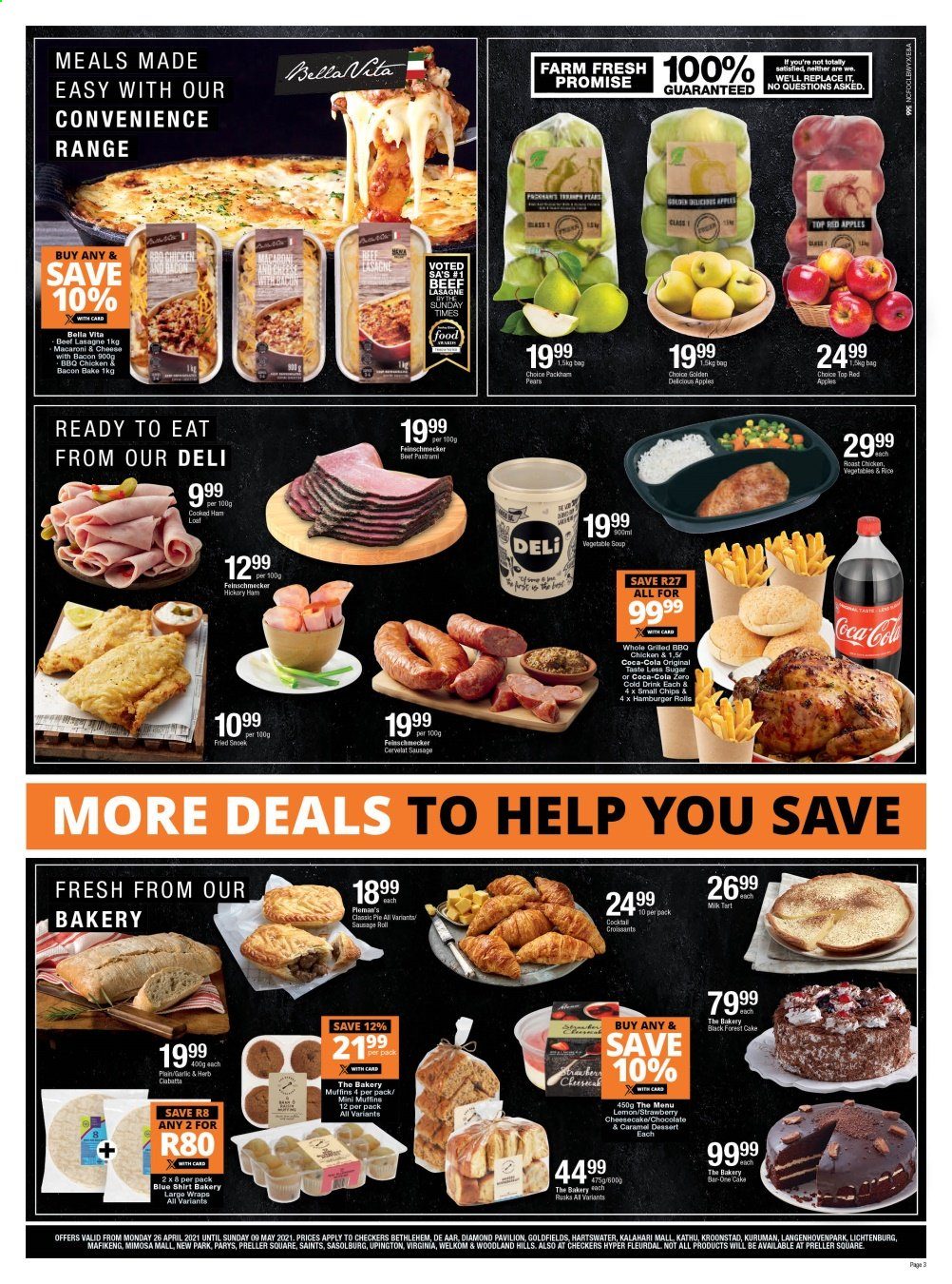 Checkers specials - 26/04/2021 - 09/05/2021. Page 3